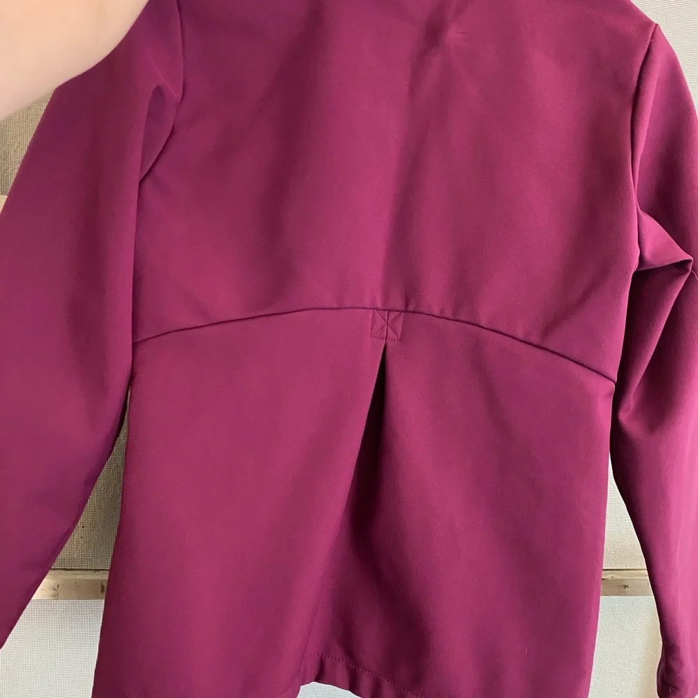 Like new Columbia jacket girls large scuba fleece lined - Picture 3 of 5